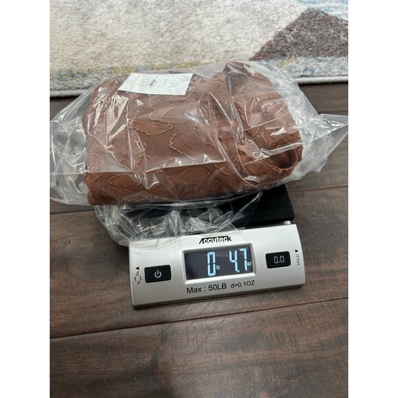 Chicos NWT Burnout Cheetah Print Blouse Size L Classic Copper 3/4 Sleeves - Picture 11 of 12